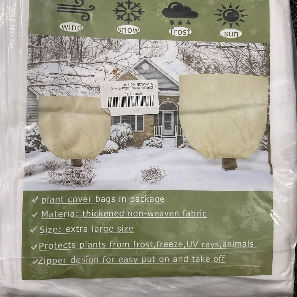 Warm Worth Tree/Plant Shrub Cover Protecting Bag for Frost Protection Winter‎ XL